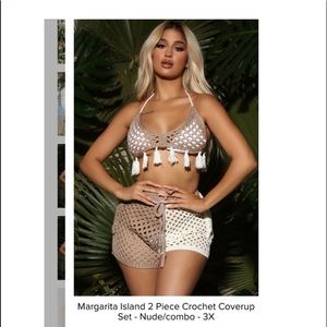 Fashionnova Crochet Two Colorful Set